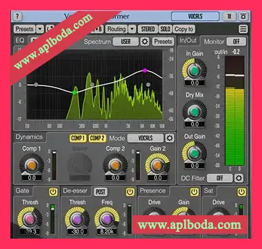 [多功能声道处理人声效果器插件]Voxengo Voxformer v2.12 [WiN, MacOSX]（35Mb）