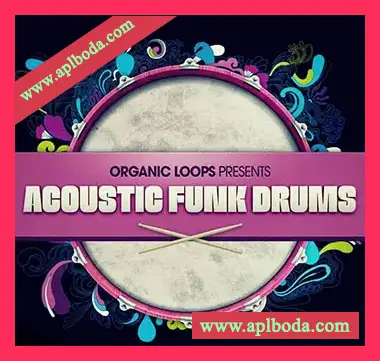 [放克鼓组素材]Organic Loops Acoustic Funk Drums [多格式]（968Mb）