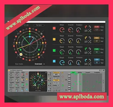 Euclidean sequencer v1.0 [Max for Live]（66Kb）