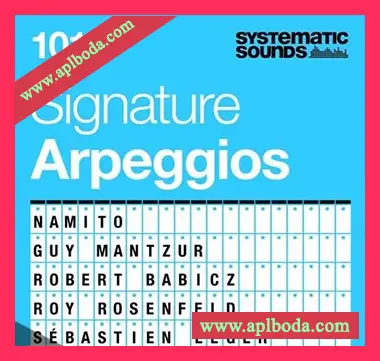 [Techno-Tech House科技舞曲素材]Systematic Sounds 101 Signature Arpeggios [WAV, MiDi]（550Mb）