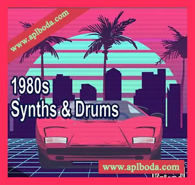 [怀旧合成鼓组采样]AudioFriend 80s Synths & Drums [WAV]（474Mb）