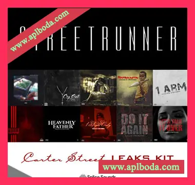 [嘻哈陷阱RnB采样]Splice Sounds STREETRUNNER Carter Street Leaks Kit [WAV]（87Mb）