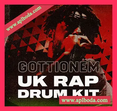[嘻哈说唱鼓组采样]Gottionem UK Rap Drum Kit [WAV]（134Mb）