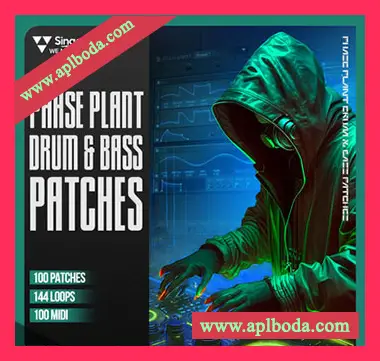 [鼓打贝斯素材PhasePlant预置]Singomakers Phase Plant Drum and Bass Patches [多格式]（420Mb）