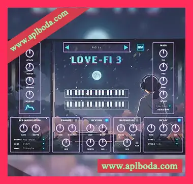 [低保真氛围环境节拍工具插件]Quiet Music Love-Fi 3 v1.0 [WiN]（1.53Gb）