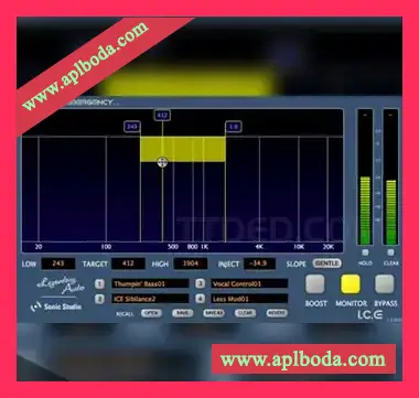 [特定频段多合一效果插件]Sonic Studio I.C.E. v1.3.0 [WiN]（2Mb）