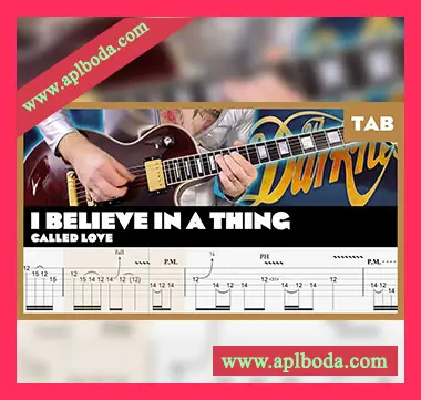 [Songbooks]Mr. Tabs The Darkness I Believe in a Thing Called Love Amplitube File（4Mb）