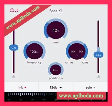 [低音乐器增强效果器插件]Denise Bass XL Full v1.0.0 [WiN, MacOSX]（8Mb）
