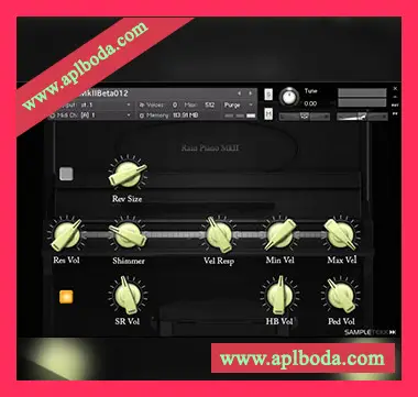[钢琴音源]Sampletekk Rain Piano MkII [KONTAKT]（473Mb）