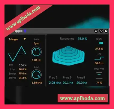 [Max for Live]Rainbow Circuit Wriggle（22Kb）