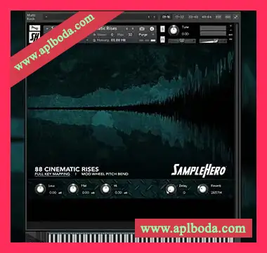 [影视环境氛围音源]SampleHero 88 Cinematic Rises [KONTAKT]（22Mb）