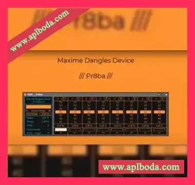 [Max for Live]Maxime Dangles Pr8ba（27Kb）
