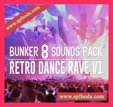 [怀旧电子乐舞曲采样]Bunker 8 Bunker 8 Sounds Pack Retro Dance Rave V1 [WAV]（292Mb）