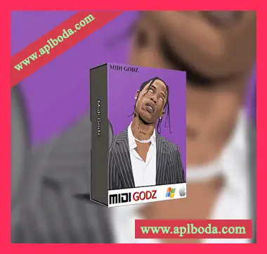 [Trap陷阱素材]Midi Godz Travis Scott Type MIDI Kit [WAV, MiDi]（62Mb）