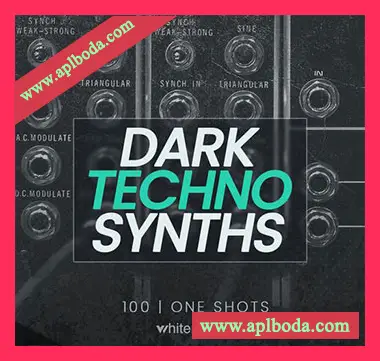 [黑暗泰克诺舞曲采样]Whitenoise Records Dark Techno Synths [WAV]（38Mb）