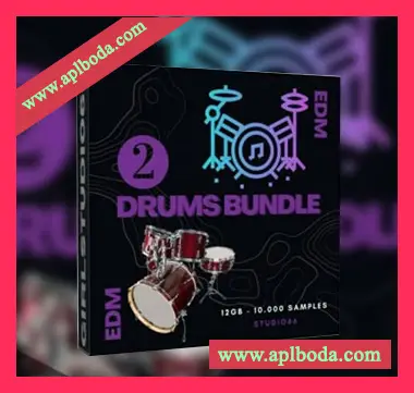 [电子舞曲回响重拍浩室鼓组采样]EDM Beats and Full Drums Bundle Two [WAV]（9.07Gb）