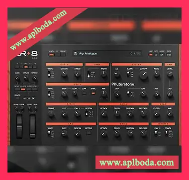 [8音模拟合成器插件]Phuturetone GR-8 v1.1.1 x64 VST3 AU [WiN, MacOSX]（20Mb）