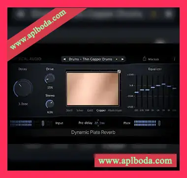 [经典板式混响插件]Physical Audio Dynamic Plate Reverb v3.1.9 [WiN]（8.8Mb）