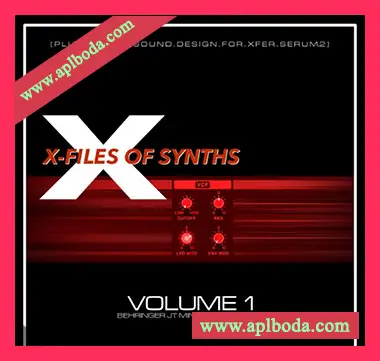[Serum预置流行怀旧氛围电子舞曲]Plughugger X-Files Of Synths 1 For Xfer Serum 2（59Mb）