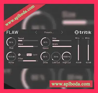 [Lo-fi效果器插件]Tritik Flaw v1.0.3 [WiN]（9Mb）