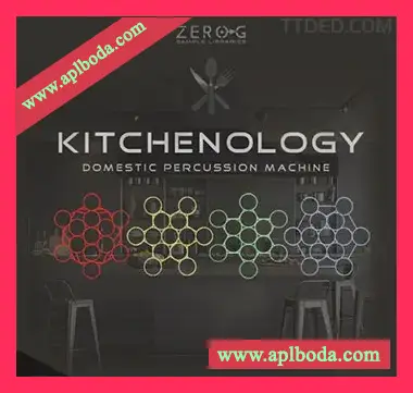 [厨房用品趣味打击乐音源]Zero-G Kitchenology Domestic Percussion Machine [KONTAKT]（1.64Gb）