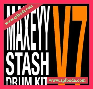 [嘻哈陷阱鼓组素材]Maxeyy Stash V7 Drum Kit [WAV, MiDi]（241Mb）