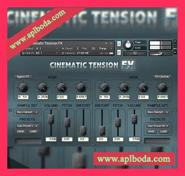 [影视FX音源]Sampleism Cinematic Tension FX 1 [KONTAKT]（159Mb）