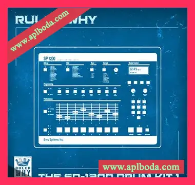 [嘻哈说唱鼓组采样]Boom Bap Labs Ruler Why The SP1200 Drum Kit 1 [WAV]（15Mb）