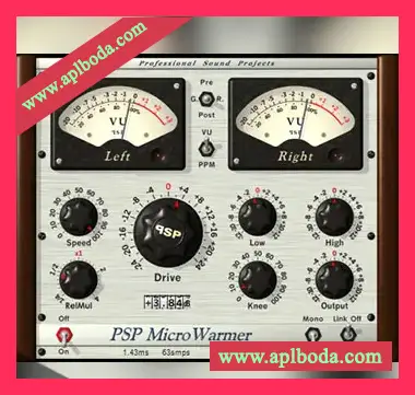[多段压缩限制器插件]PSPaudioware PSP VintageWarmer2 v2.8.1  v2.6.0 [WiN, MacOSX]（75Mb）