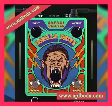 [过载前置放大器仿真插件]Safari Pedals Gorilla Drive v1.0.23 Regged [WiN]（9Mb）