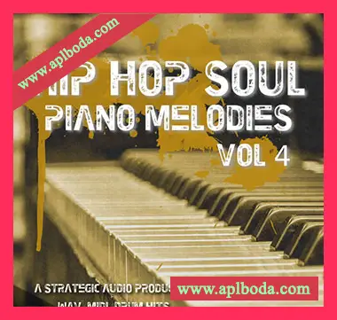 [灵魂嘻哈钢琴素材FL工程模板]Strategic Audio Hip Hop Soul Piano Melodies Vol.4 [WAV, MiDi]（238Mb）