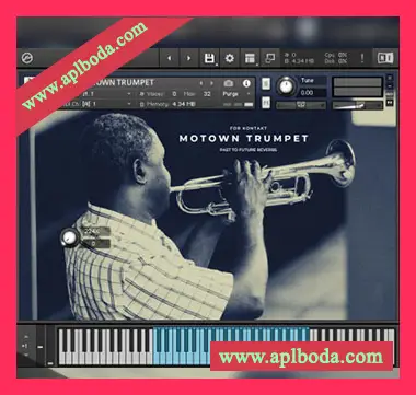 [摩城小号采样音源]PastToFutureReverbs Motown Trumpet for KONTAKT [WAV, KONTAKT]（123Mb）