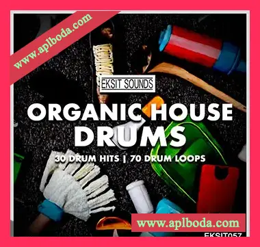 [浩室鼓组采样]Eksit Sounds Organic House Drums [WAV]（78.03Mb）