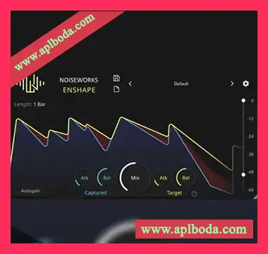 [瞬态整形处理工具]NoiseWorks Enshape v1.0.3 REPACK [WiN]（8Mb）