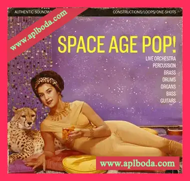 [民族流行爵士管弦采样音源]Authentic Soundware Space Age Pop! [WAV, KONTAKT]（3.7Gb）