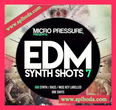 [EDM合成音色素材]HY2ROGEN EDM Synth Shots 7 [多格式]（50Mb）