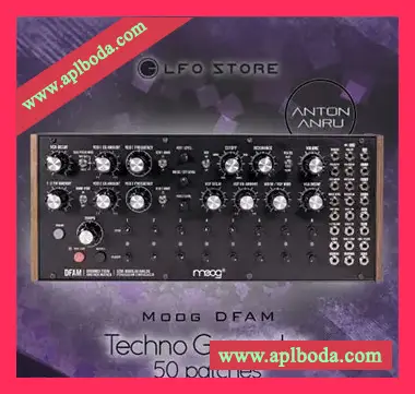 [Moog DFAM预置泰克诺舞曲]LFO Store Moog DFAM Techno Generator (50 Patches by Anton Anru)（5Mb）
