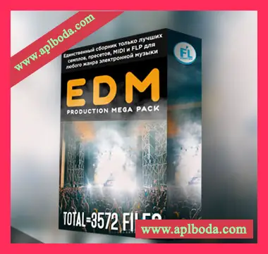 [EDM电子舞曲素材Sylenth1预置Spire预置FL工程]FL Studio PRO EDM Production Mega Pack [WAV, MiDi]（230Mb）
