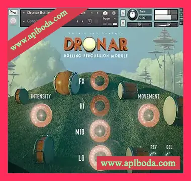 [影视大气氛围配乐音源]Gothic Instruments Dronar Rolling Percussion Module [KONTAKT]（3.7Gb）