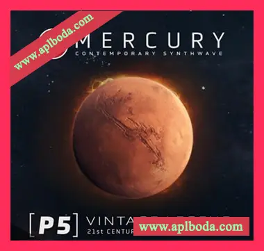 [怀旧复古氛围合成器音色素材音源]F9 Audio F9 Mercury P5 Multi-Sampled Patches [多格式, KONTAKT]（24.79Gb）