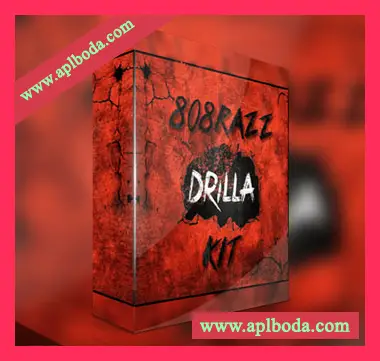 [Trap嘻哈说唱陷阱鼓采样包]RazzBeats Drilla Kit (Drum Kit) [WAV]（12Mb）