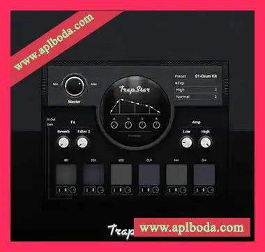 [Trap Beats节奏鼓插件]Thanatan Trapstar VST RETAiL [WiN]（40Mb）