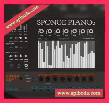 [特色海绵钢琴音源]Sound Dust Sponge Piano 2 [KONTAKT]（1.7Gb）