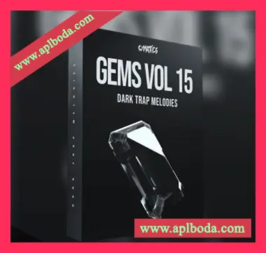 [暗黑陷阱旋律素材]Cymatics Gems Vol.15 Dark Trap Melodies [WAV, MiDi]（282Mb）