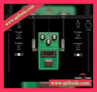 [金属过载踏板效果器插件]AugustRose Audio Faux-Tin 808 v1.0.0 [WiN]（7Mb）