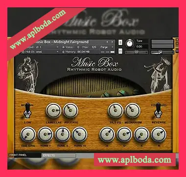 Rhythmic Robot Audio Music Box [KONTAKT]（92Mb）