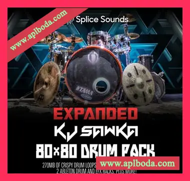 [EDM电子舞曲鼓采样]Splice Sounds KJ Sawka Expanded Drum Pack [WAV]（256Mb）