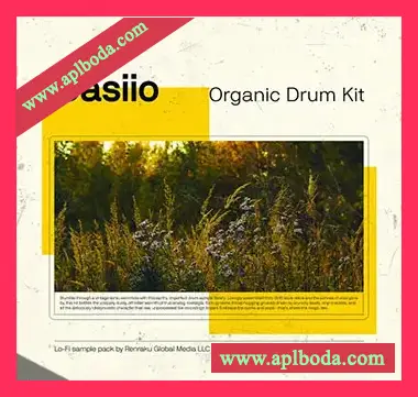 [嘻哈说唱鼓组采样]Renraku Casiio – Organic Drums [WAV]（81Mb）