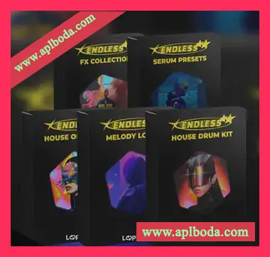 [浩室素材Serum预置FL工程模板]Loopsfy Endless Megapack [WAV, MiDi]（1.06Gb）
