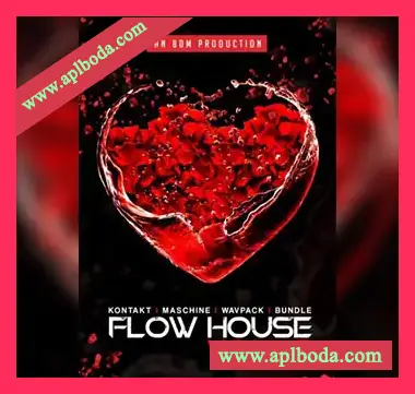 [电子舞曲浩室音源]8Dio 8DM Flow House Vol.2 [KONTAKT]（1001Mb）